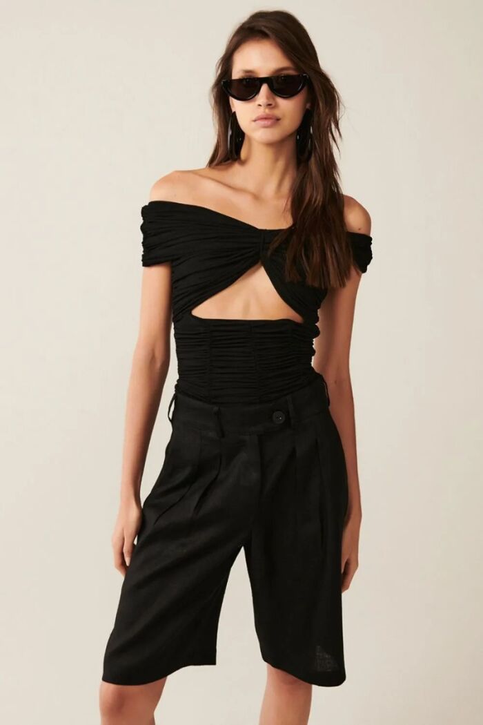 Imagem de Blusa Jasmim Preta Le Blog