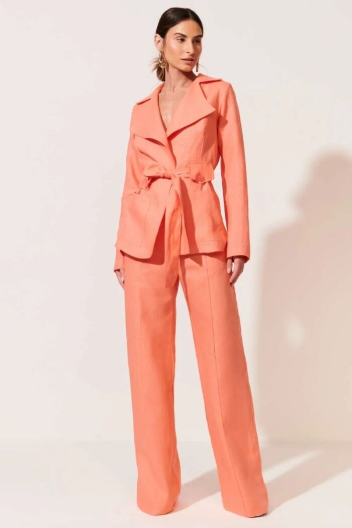 Imagem de Calça Lurdes Laranja Peach Le Blog