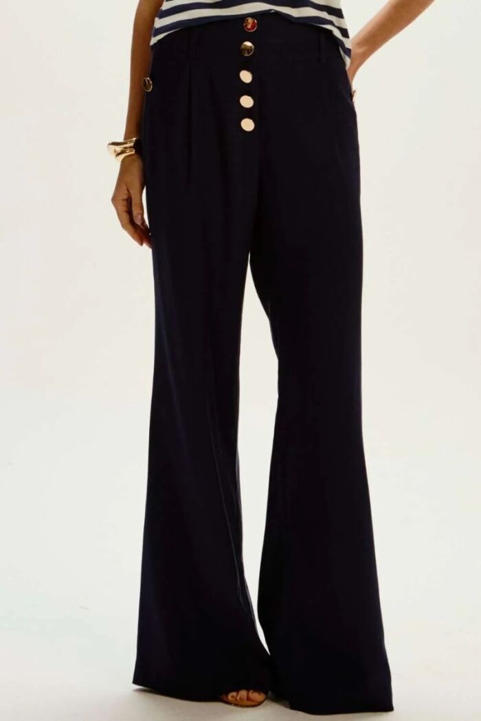 Imagem de Calça Olívia Azul Marinho Le Blog