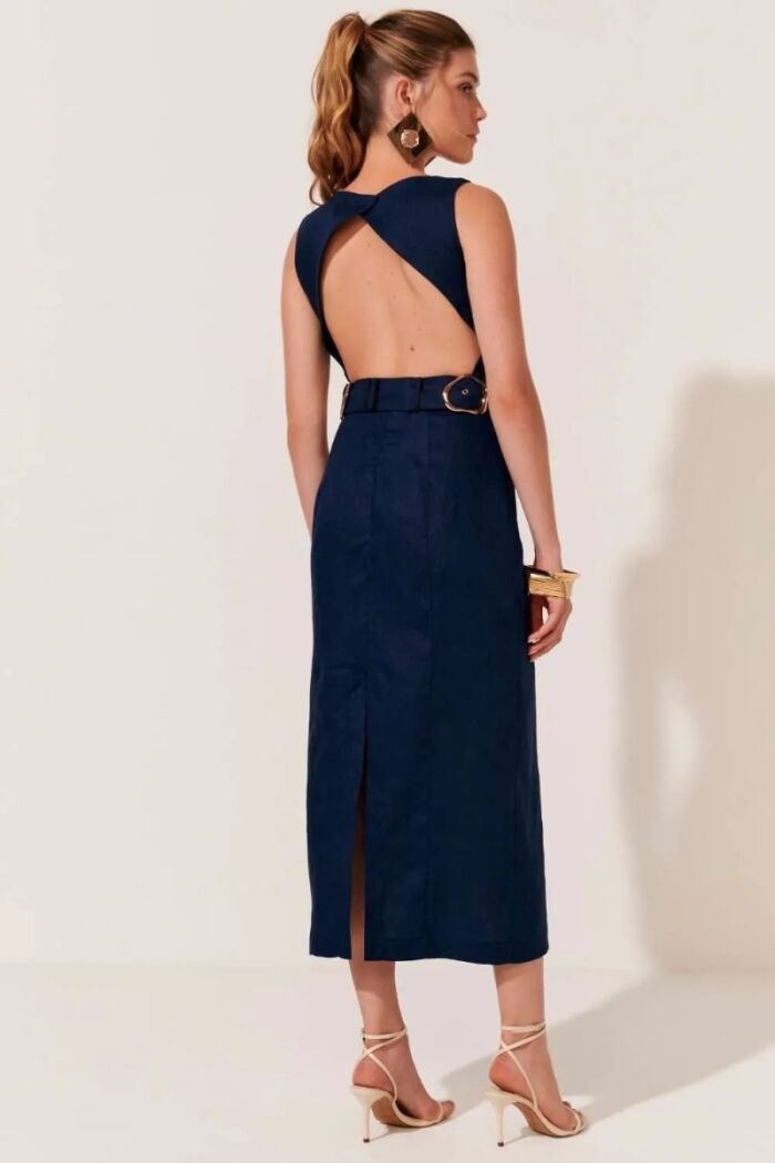 Imagem de Vestido Alessandra Azul Midnight Le Blog