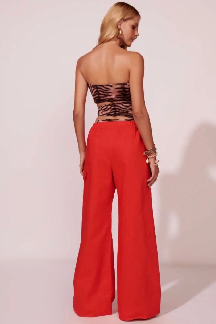 Imagem de Calça Camelia Vermelho Tomato Le Blog