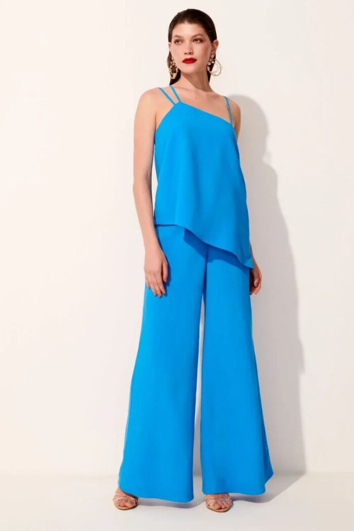 Imagem de Calça Deise Azul Atlântico Le Blog