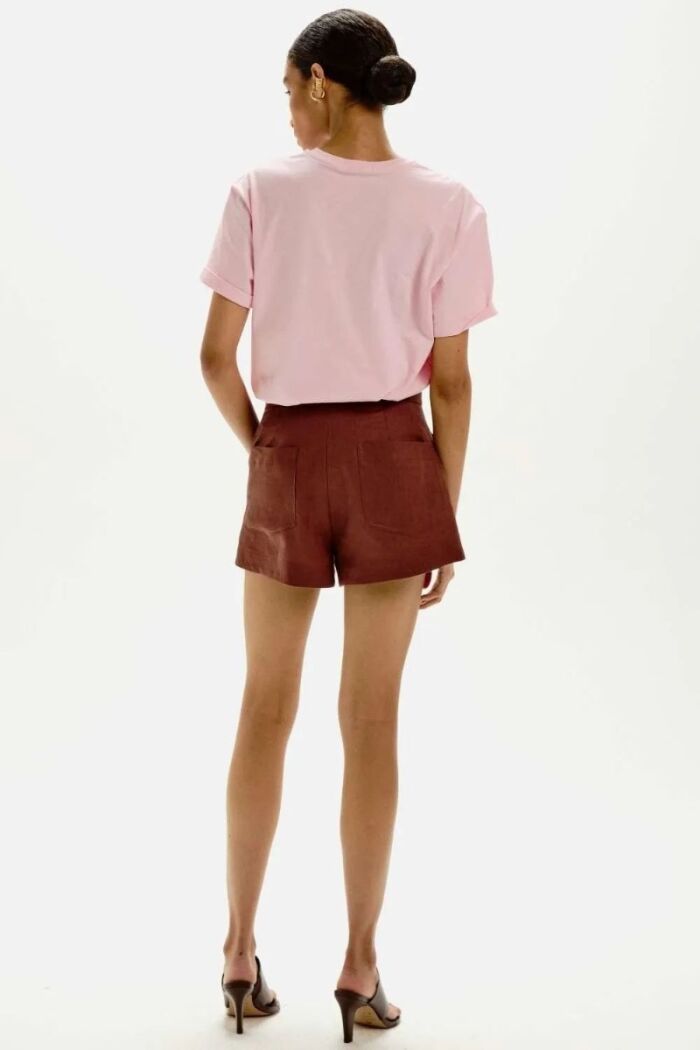 Imagem de Shorts Angélica Marrom Cobertura Le Blog