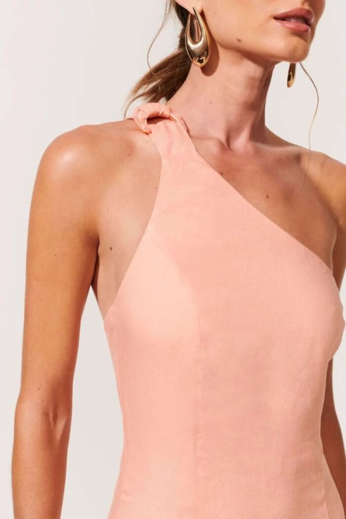 Imagem de Vestido Lurdes Laranja Peach Le Blog