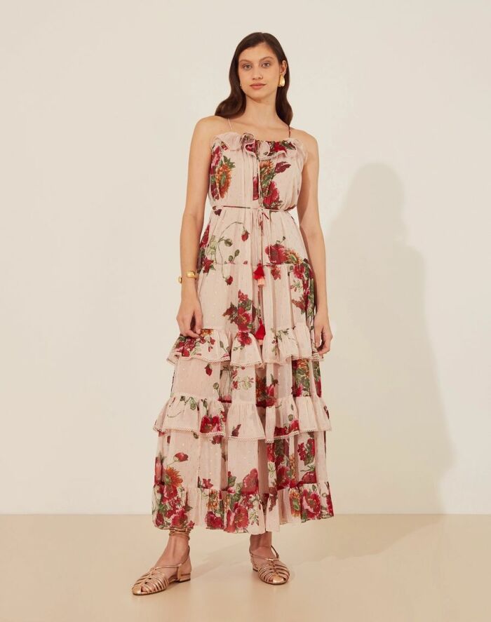 Imagem de Vestido Longo Flora Amissima