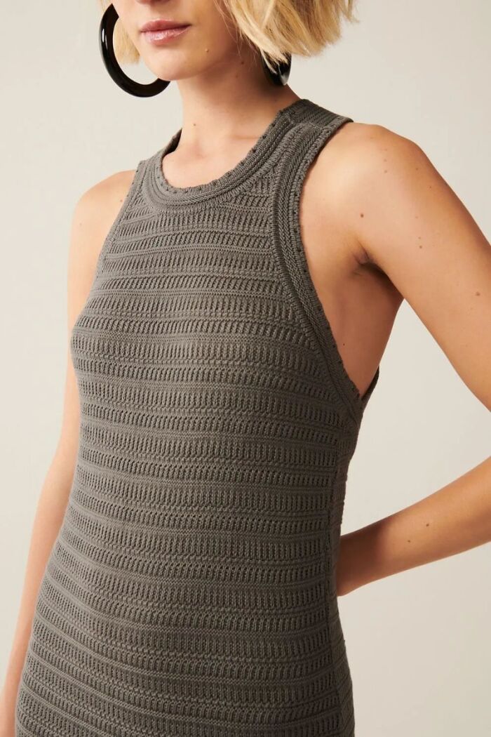 Imagem de Vestido Agatha Cinza Stone