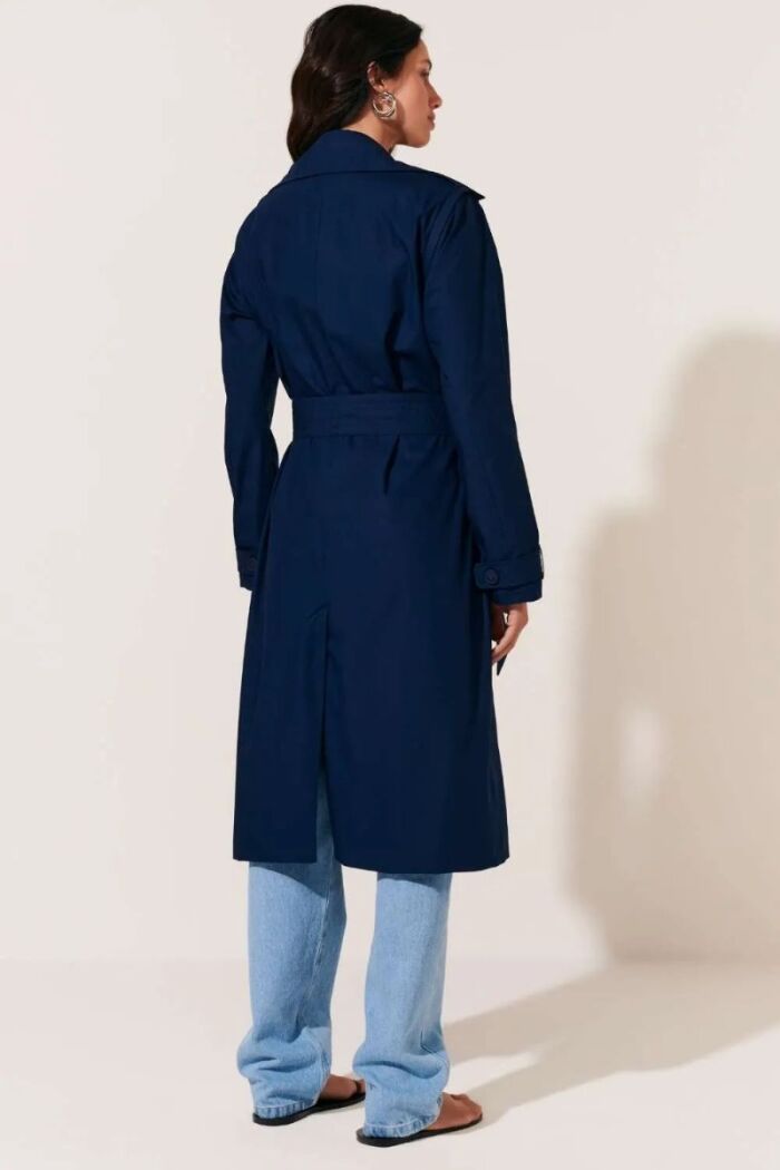 Imagem de Trench Coat Fran Azul Le Blog