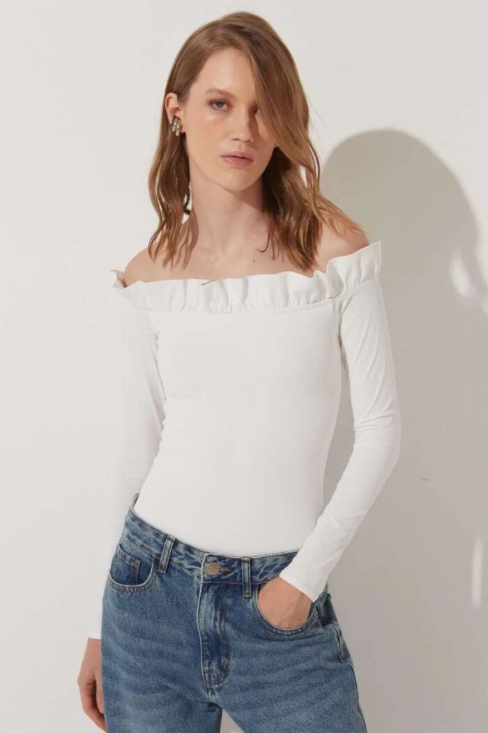 Imagem de Body Kate Off White Le Blog