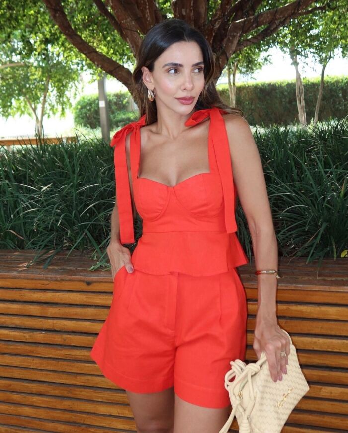 Imagem de Conjunto Santorini Vermelho Olívia