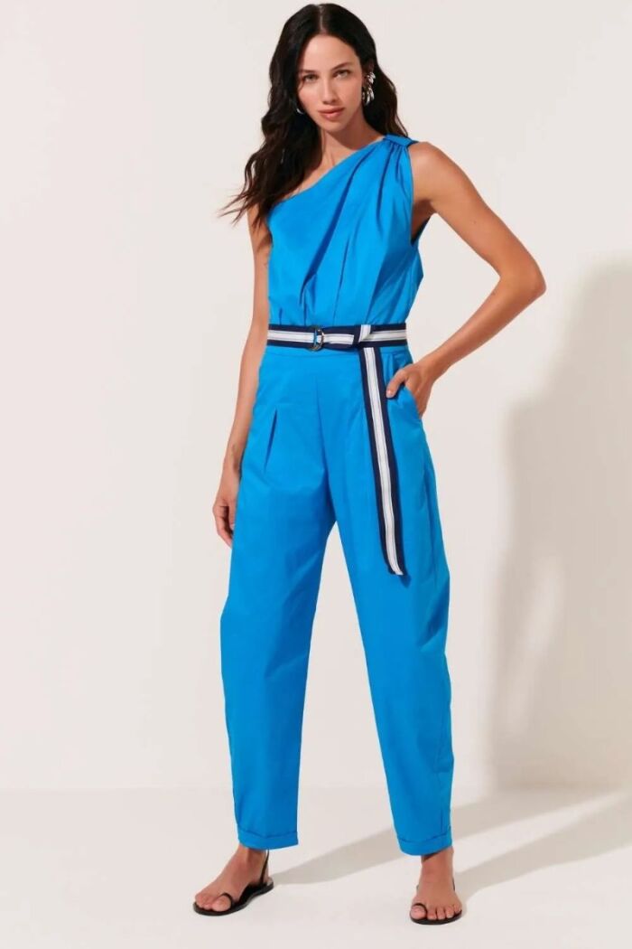 Imagem de Macacão Dalila Azul Celeste Le Blog