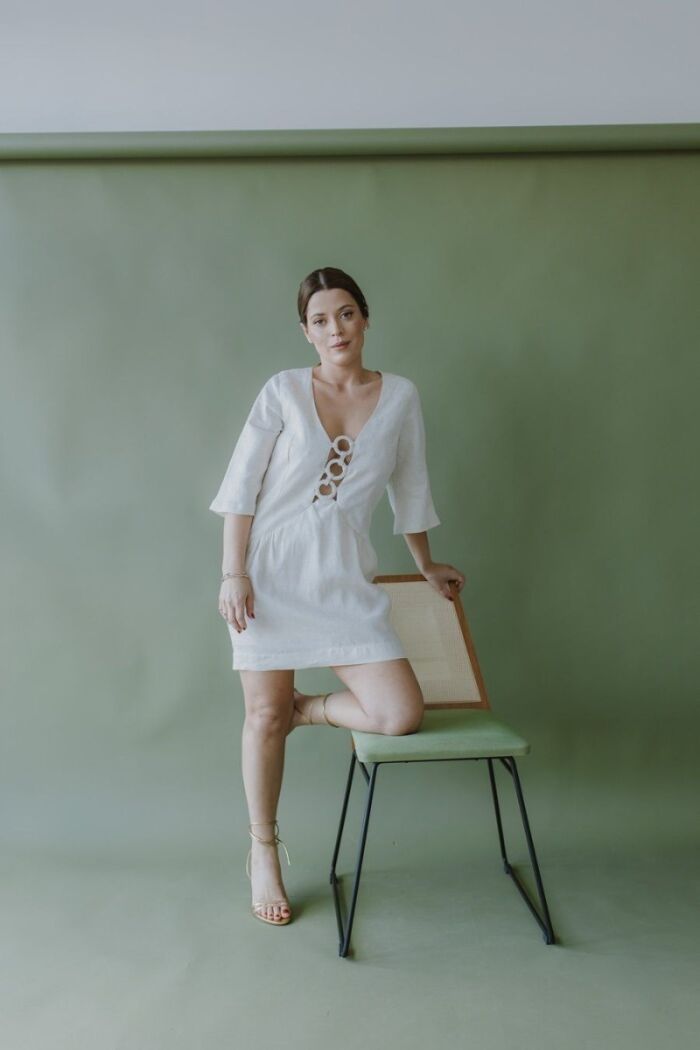 Imagem de Vestido Mini Esther Aquarella