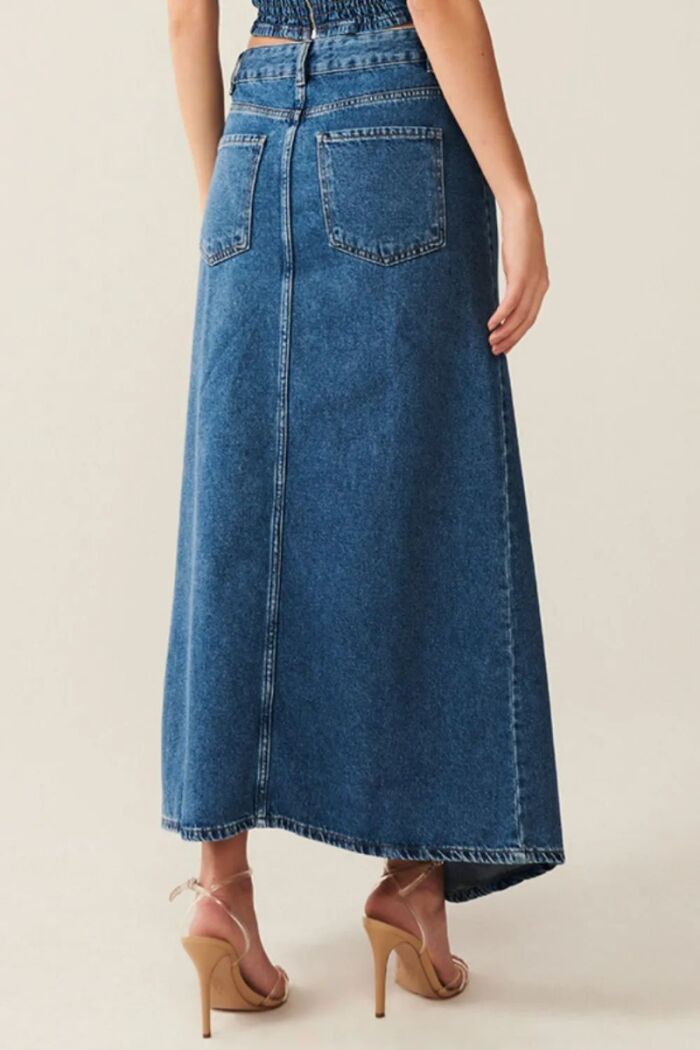 Imagem de Saia Tamy Jeans Le Blog