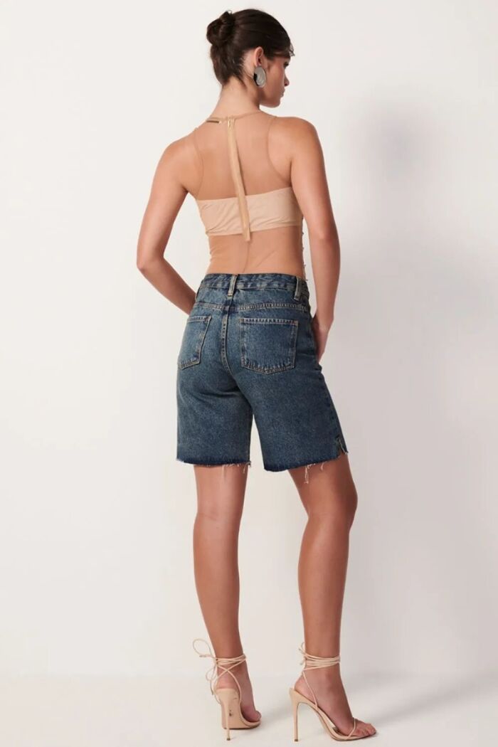 Imagem de Jorts Kendall Jeans Le Blog