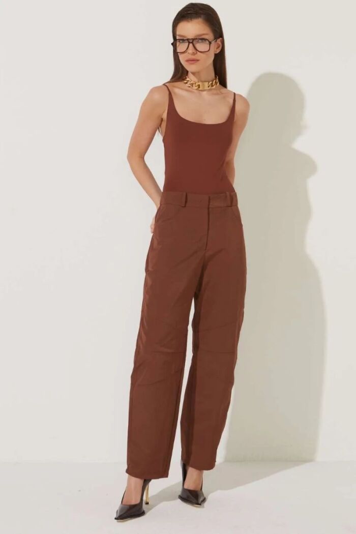 Imagem de Calça Antônia Marrom Mocha Le Blog