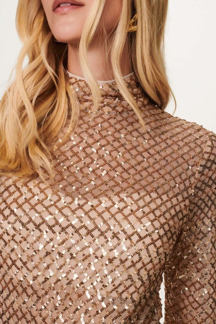 Imagem de Blusa Valéria Dourada Le Blog