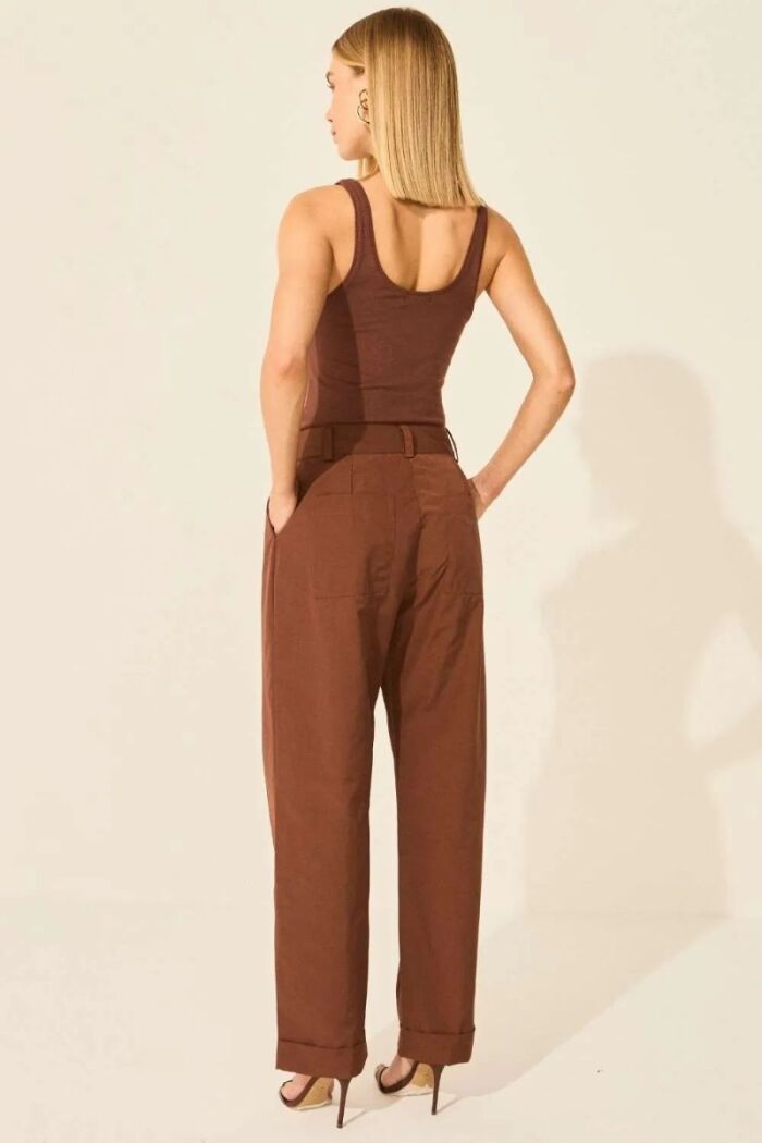 Imagem de Calça Luana Marrom Ganache Le Blog