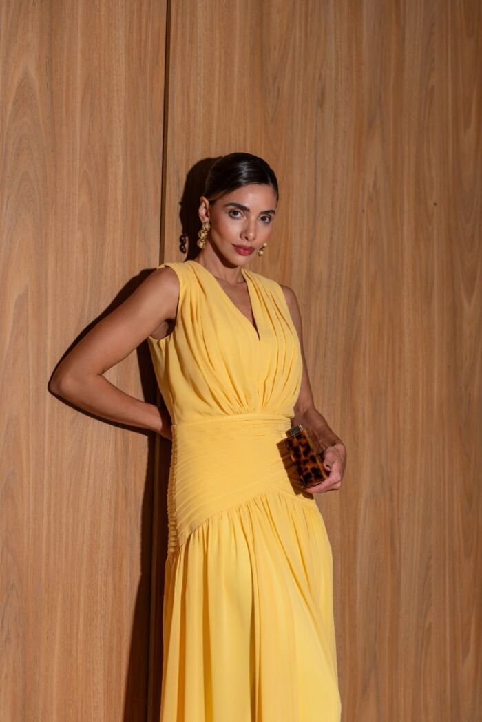 Imagem de Vestido Kiara Amarelo D´teliê