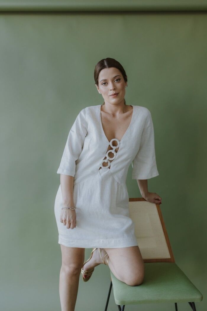 Imagem de Vestido Mini Esther Aquarella