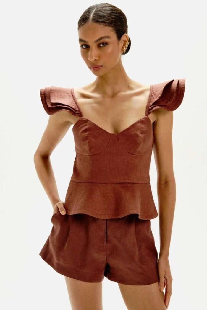 Imagem de Blusa Angélica Marrom Cobertura Le Blog