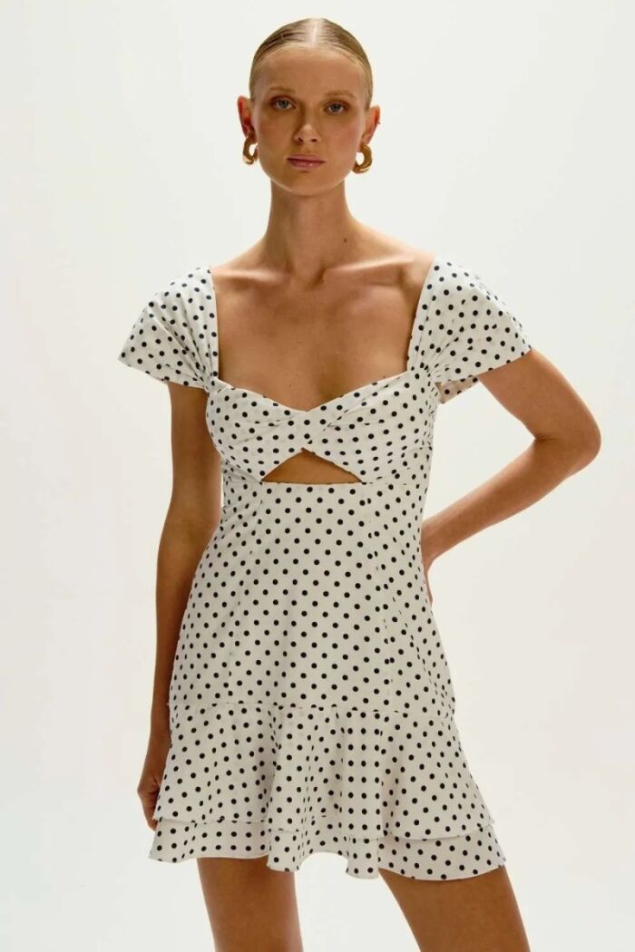 Imagem de Vestido Curto Madalena Off Dot Le Blog