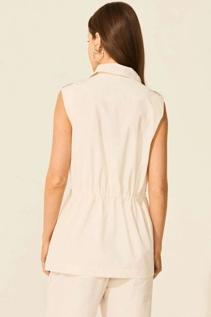 Imagem de Colete Luana Off White Le Blog