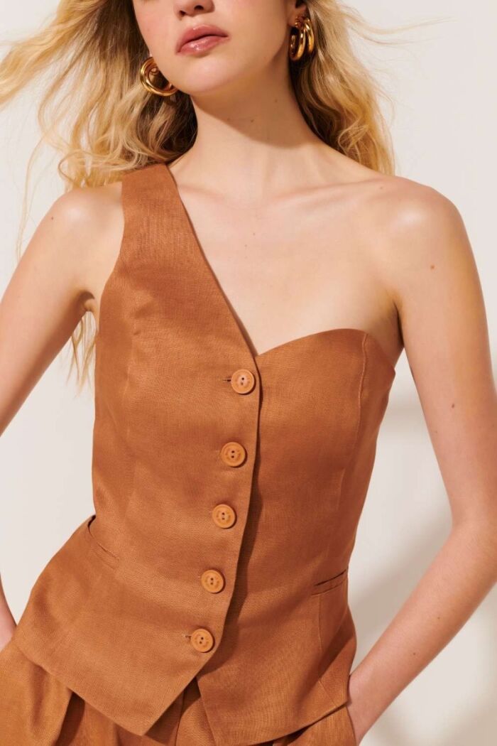 Imagem de Corselet Bela Marrom Pecan Le Blog