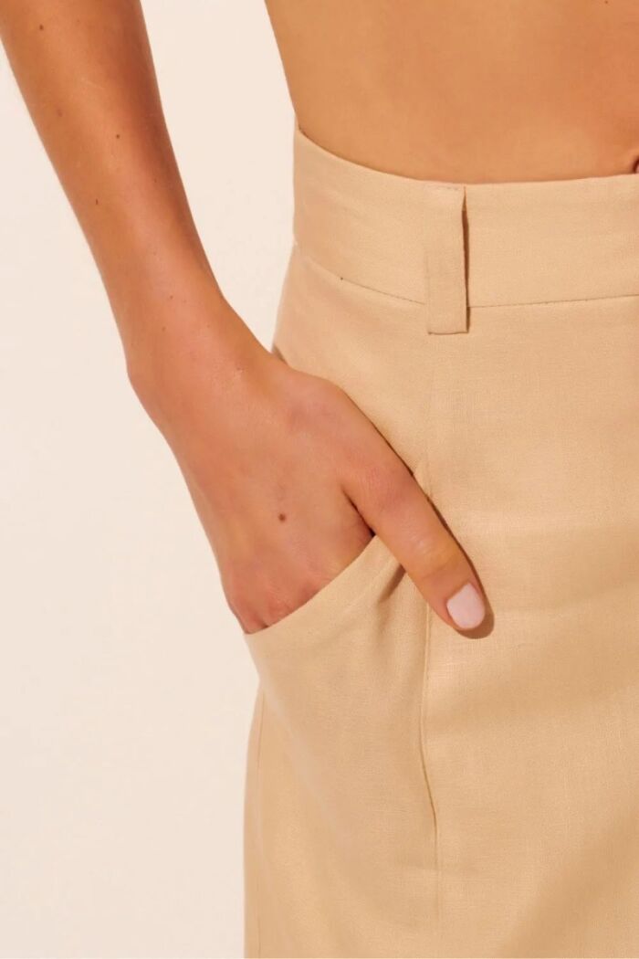 Imagem de Saia Monique Bege Vanilla Le Blog