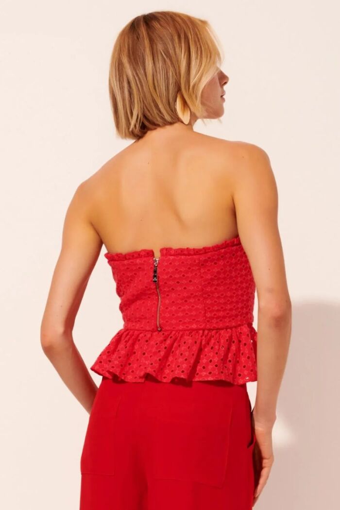 Imagem de Corselet Hellen Vermelho Le Blog