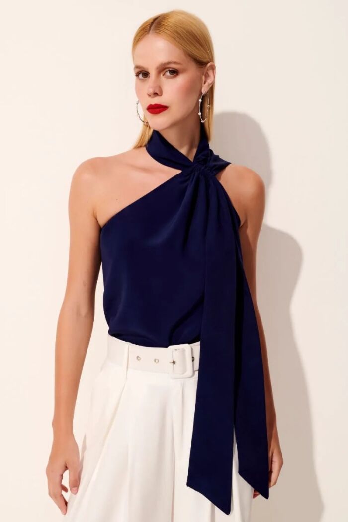 Imagem de Blusa Hannah Azul Le Blog