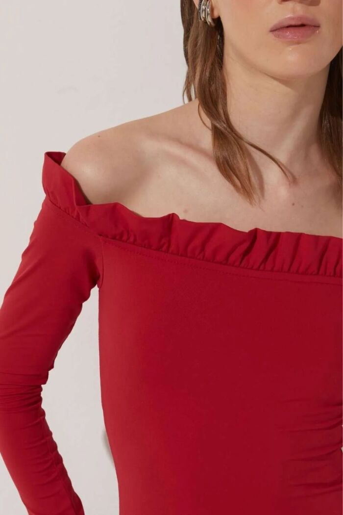Imagem de Body Kate Vermelho Puro Le Blog