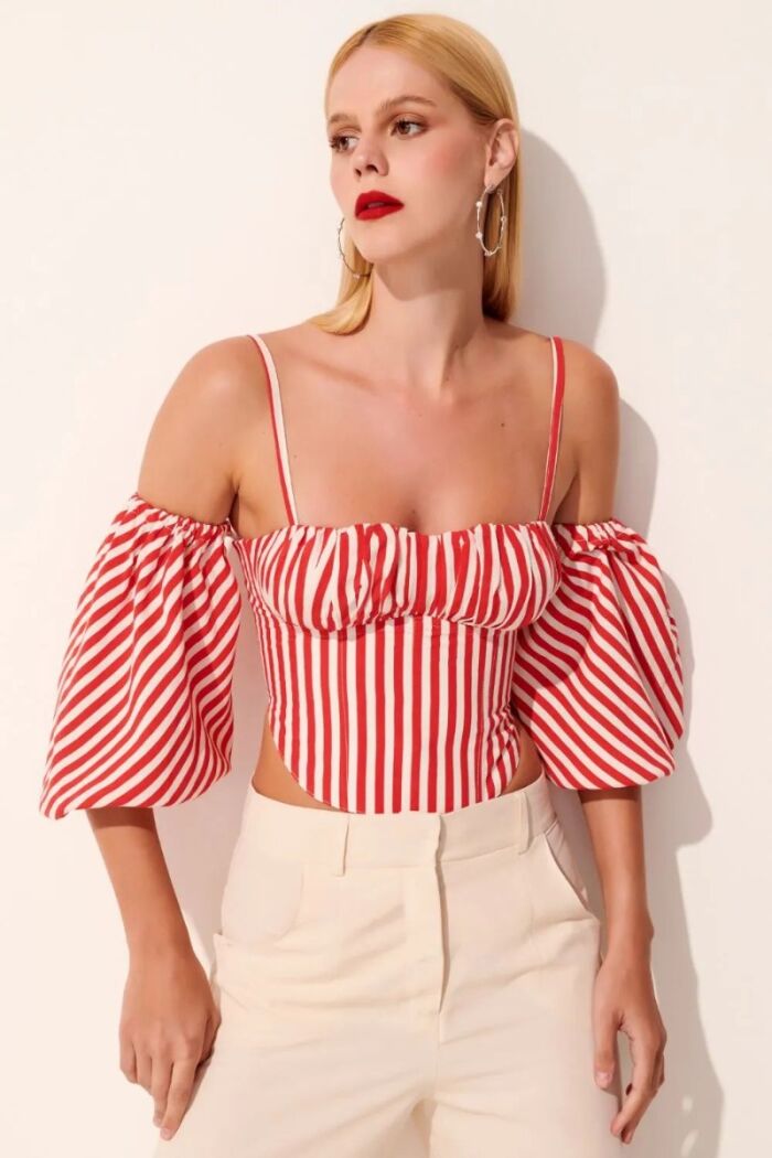 Imagem de Corselet Susana Listrado Le Blog