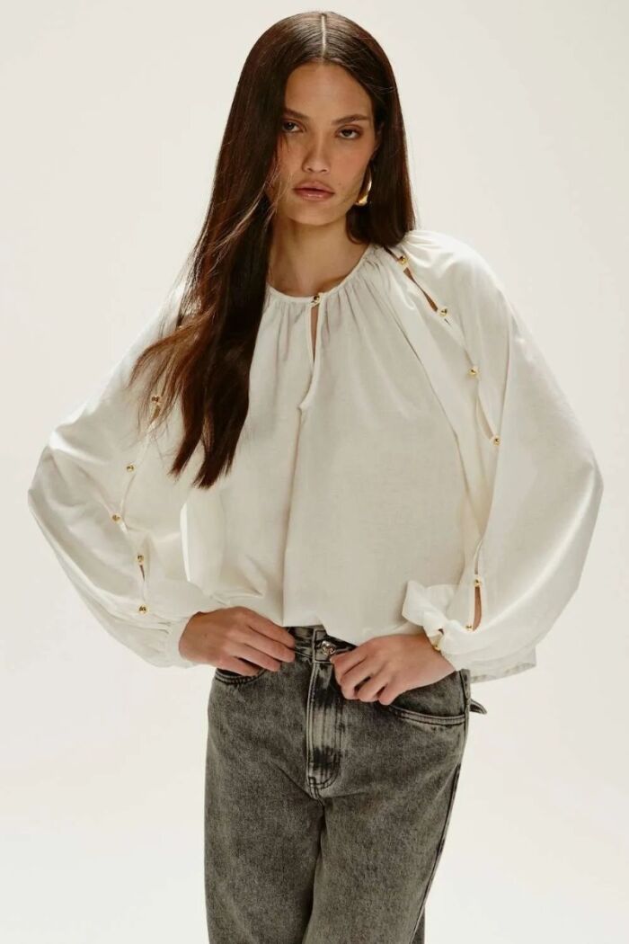 Imagem de Blusa Nadine Off White Le Blog
