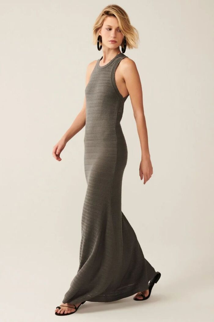 Imagem de Vestido Agatha Cinza Stone