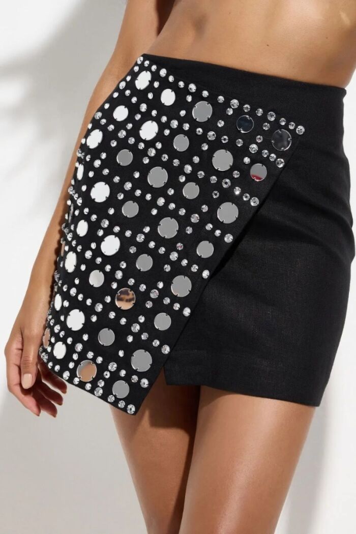 Imagem de Saia Carmem Preta Le Blog