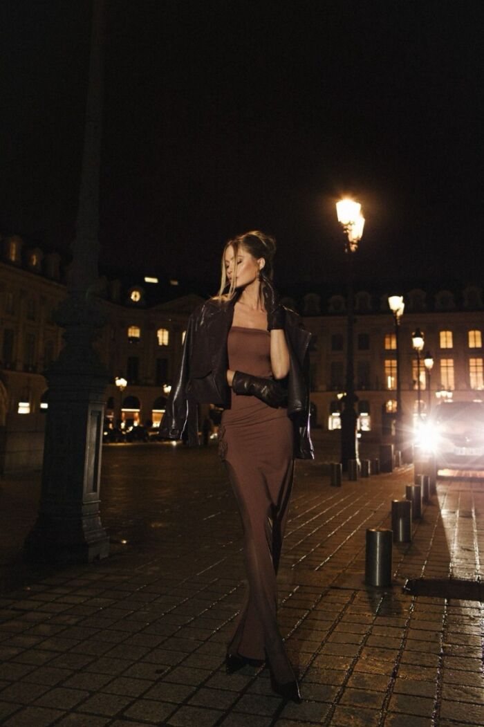 Imagem de Vestido Fer Marrom Cloude