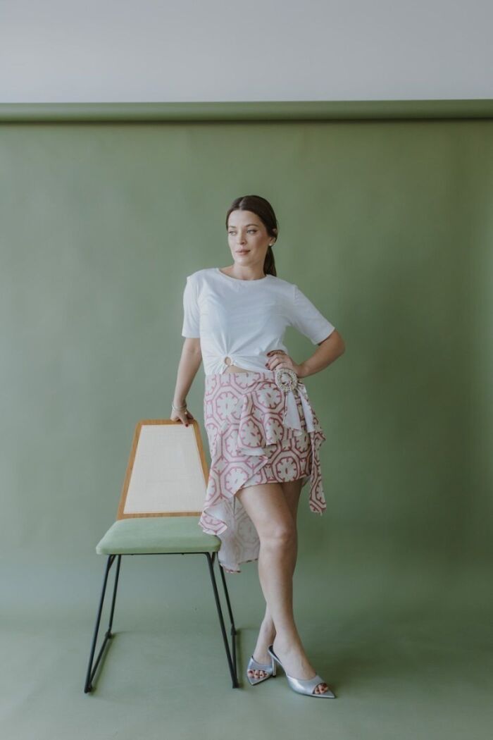 Imagem de Saia Mini Liz Aquarella