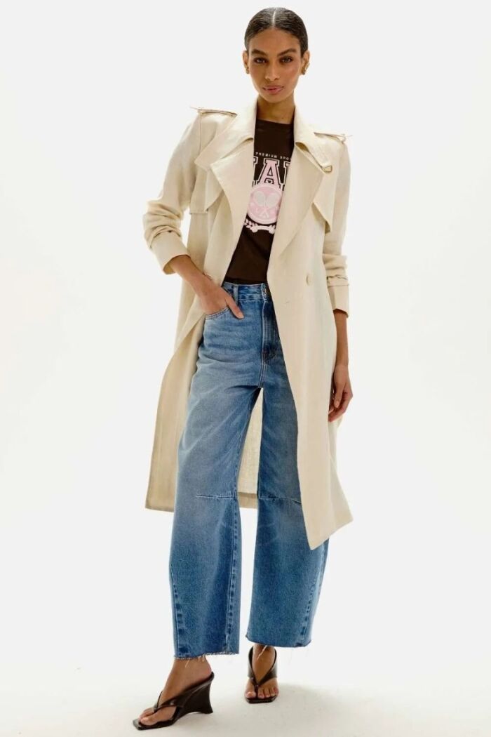 Imagem de Calça Agnes Jeans Claro Le Blog