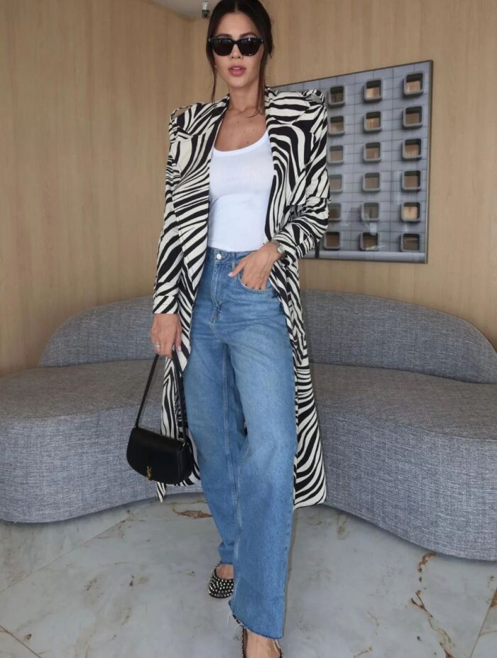 Imagem de Sobretudo Analu Estampado Cloude