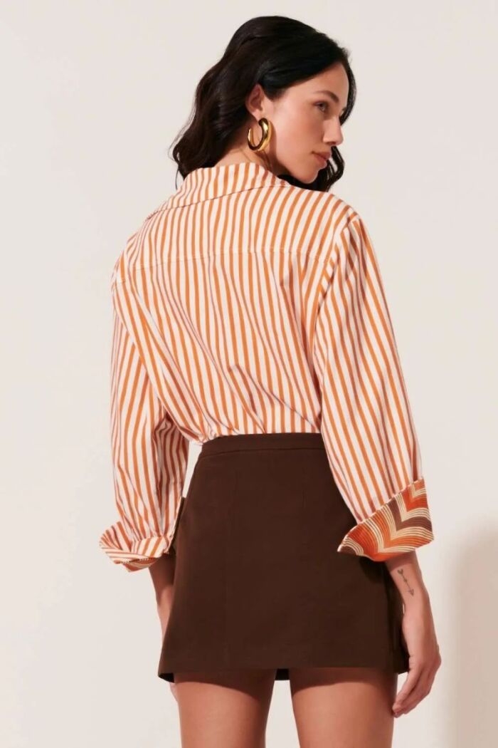 Imagem de Camisa Matilde Estampa Listra Le Blog