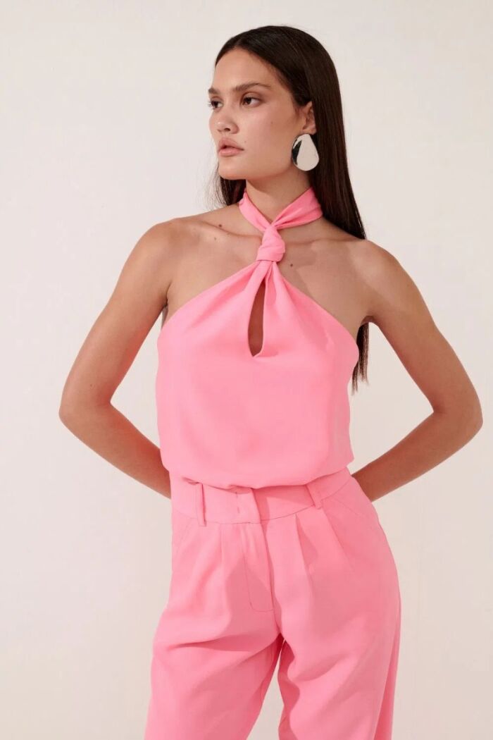 Imagem de Blusa Megan Rosa Neon Le Blog