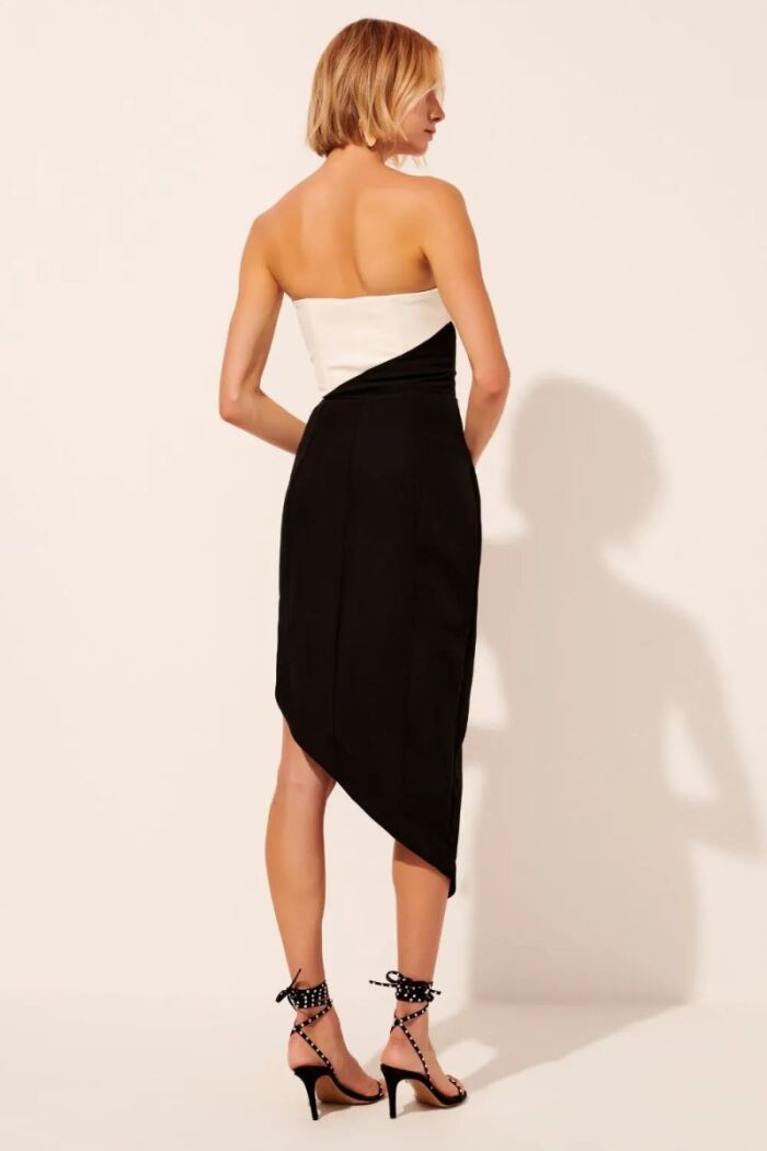 Imagem de Vestido Raika Preto e Branco Le Blog