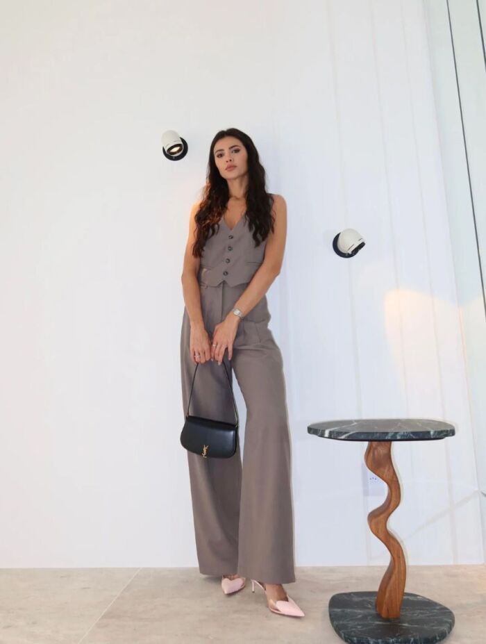 Imagem de Calça Silvia Cinza Cloude