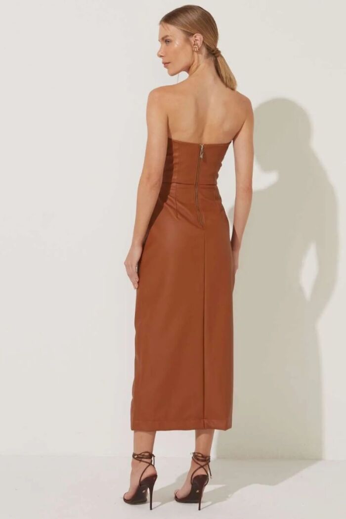 Imagem de Vestido Zoe Marrom Le Blog