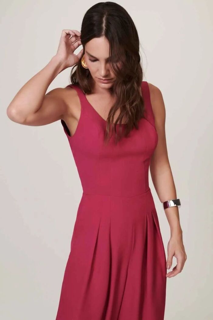 Imagem de Macacão Emilly Vermelho Cherry