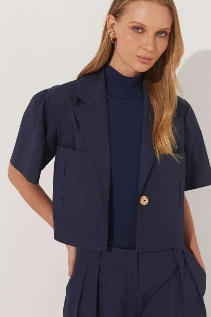 Imagem de Casaqueto Bárbara Marinho Midnight Le Blog