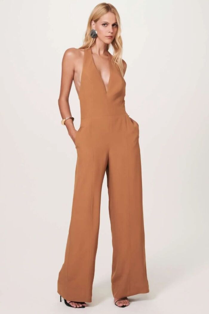 Imagem de Macacão Vicky Bege Toast Le Blog