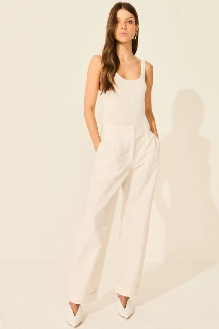 Imagem de Calça Luana Off White Le Blog