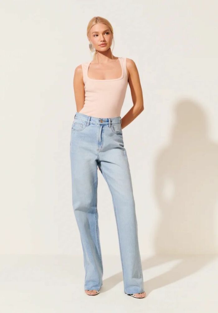 Imagem de Regata Isadora Rosa Peach Le blog