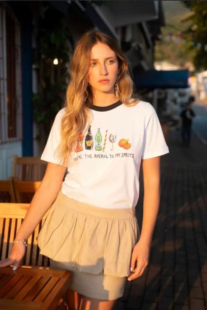 Imagem de Saia Mini Sicília Bege Aquarella