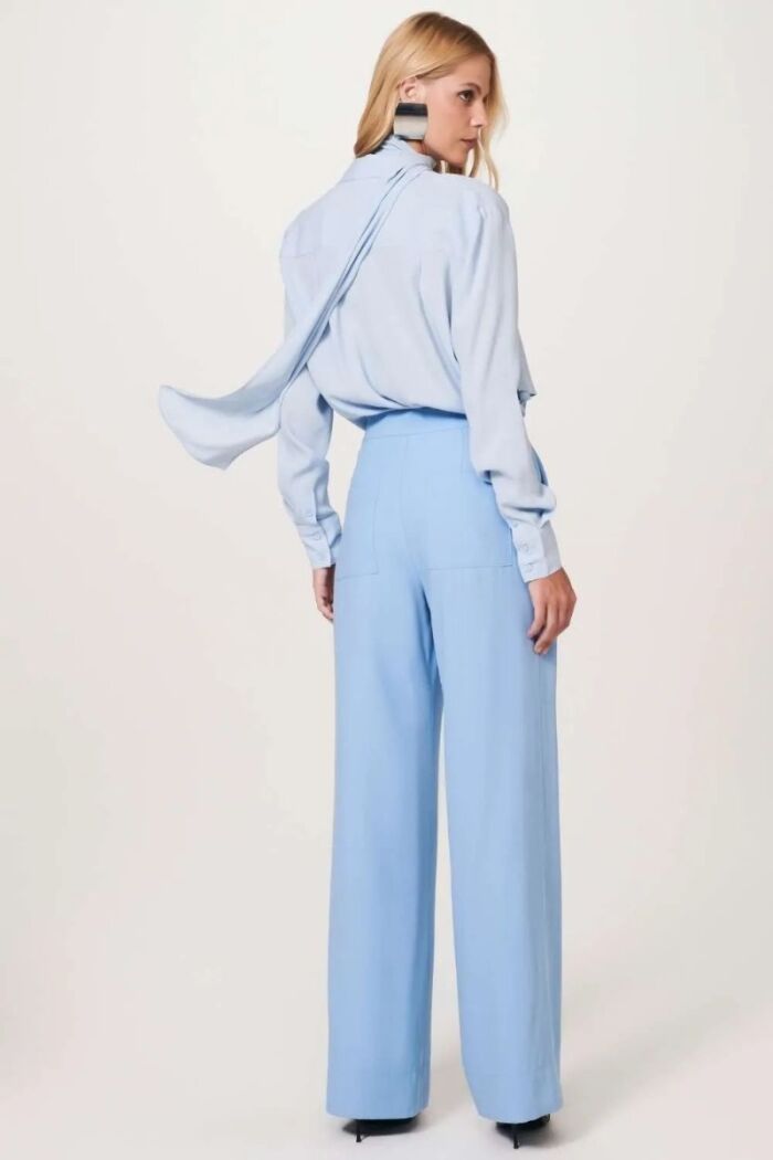 Imagem de Calça Leila Azul Glacial Le Blog